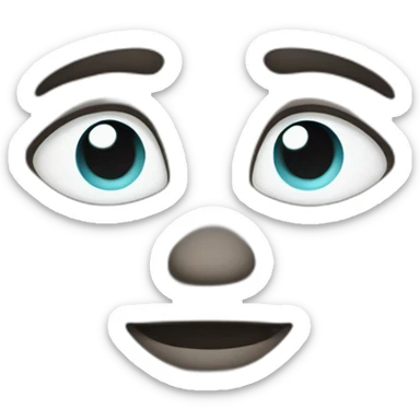 Eyes with love  sticker