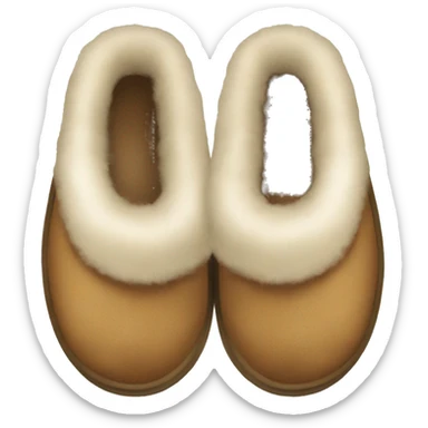 UGG slippers  sticker