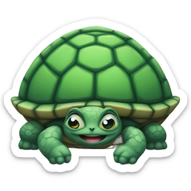 turtle like cat sticker