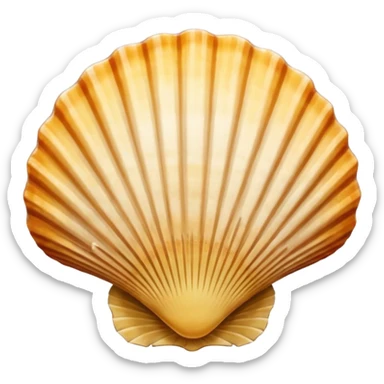 Concha camino De Santiago sticker