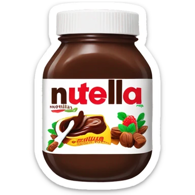 Nutella sticker