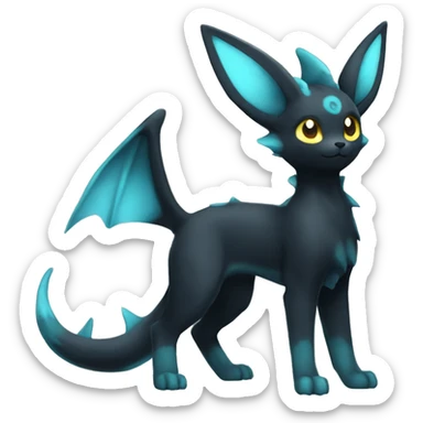 Umbreon-Vaporeon full body sticker