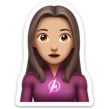 scarlet witch crying sticker