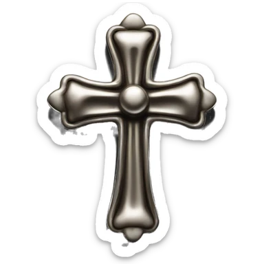chrome hearts cross sticker