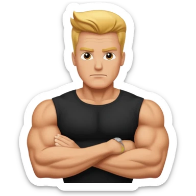 johhny bravo cartton network sticker