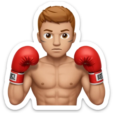 box fighter el canelo sticker