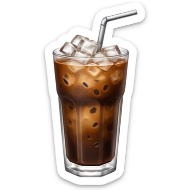 iced  coffee sticker