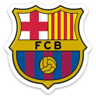 Generate a barcelona emoji sticker