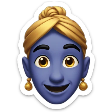 genie from aladdin sticker