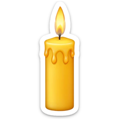 candle sticker