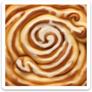 Cinnamon roll sticker