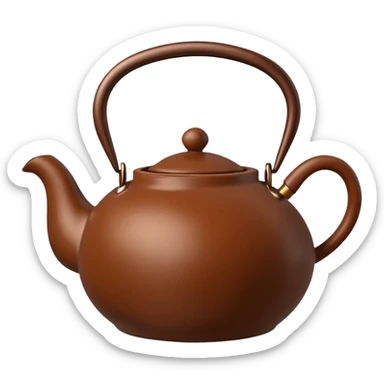 Tea-pot sticker
