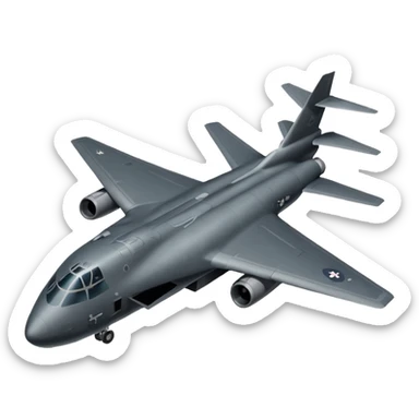 b2 bomber aircraft sticker