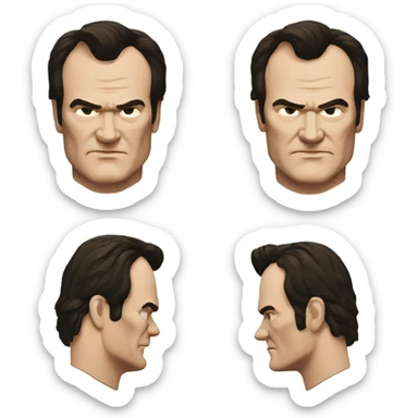 Quentin Tarantino sticker