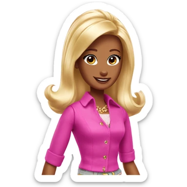 Bibble from Barbie  sticker