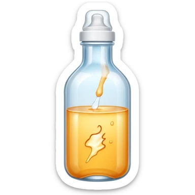 bleach chemical product sticker