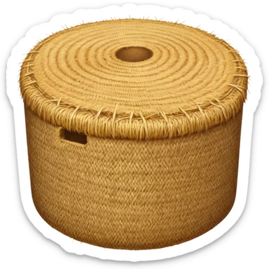 hay barrel sticker