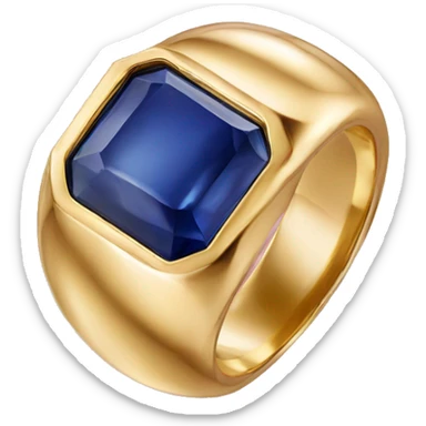 cartier gold ring sticker