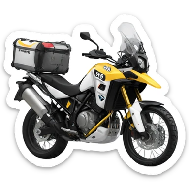 yahama tenere rally sticker