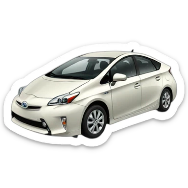 Luxury prius sticker