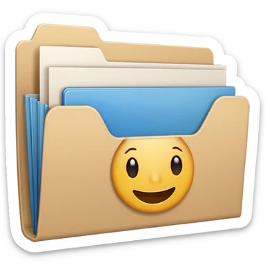 folder that says activites follwed by stack of forms  sticker