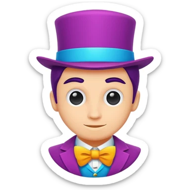 Dandy's world logo sticker