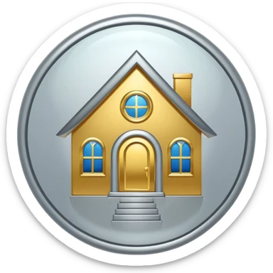 platinum vinyl with a gold house logo in the middle sticker