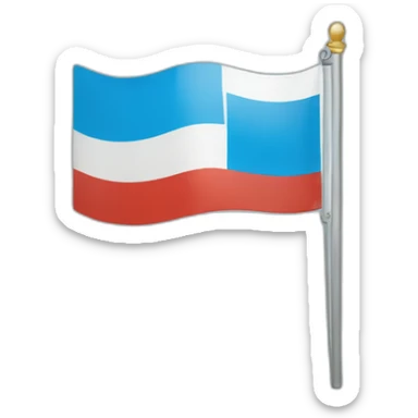 russian argentinian flag sticker
