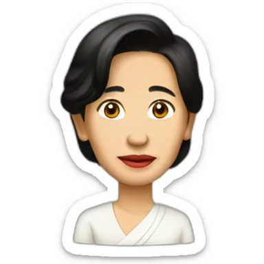 Aung San suu kyi sticker