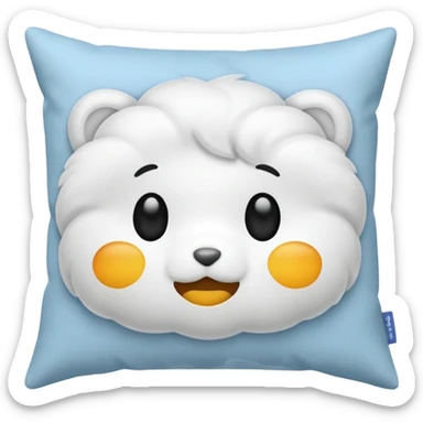 pillow  sticker