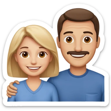 father mother sticker