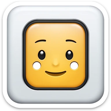 An app with a big text box sticker