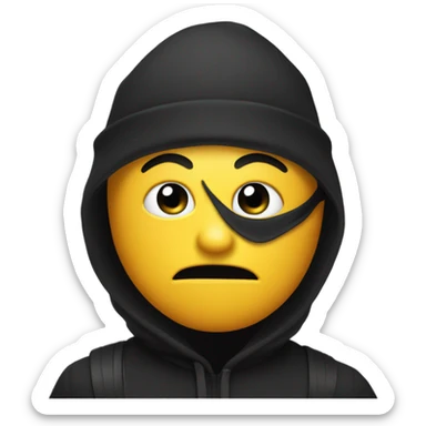 genenerate me a thief emoji sticker