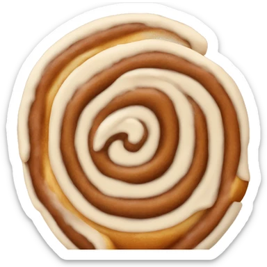 cinnamon roll sticker
