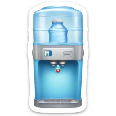 Water cooler  sticker