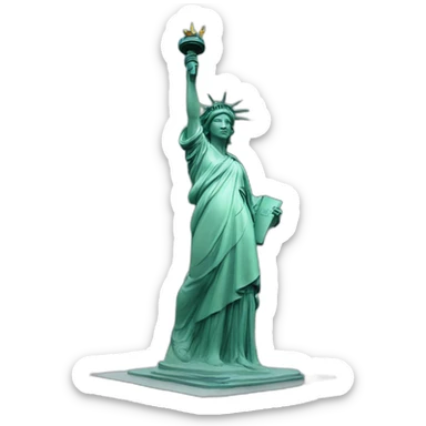 New-York liberty statue sticker