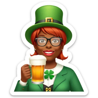 Having a Beer sticker