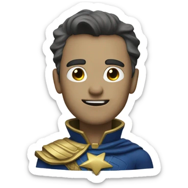 Homelander from "the boys" series sticker