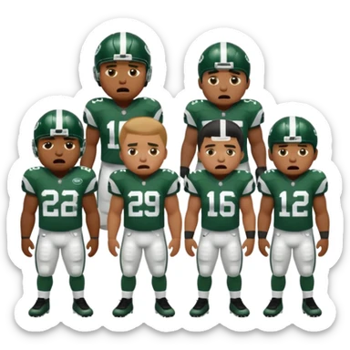 New York Jets being cry babies  sticker