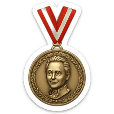 Medal for house serry sticker