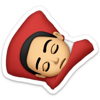 Abdelfattah Al sisi sleeping sticker