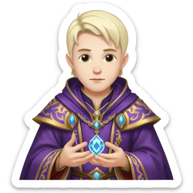 Male Mage World of Warcraft sticker