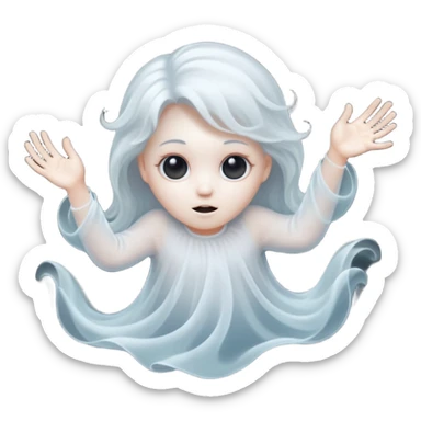 twerling ghoste sticker