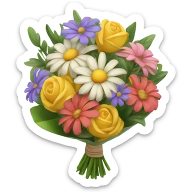Bouquet of flowers  sticker