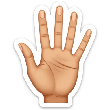 Tri prsta na Srpski način sticker