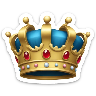 object aristocrat crown sticker