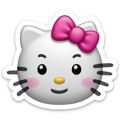 Hello kitty  sticker