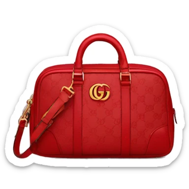Gucci bag red sticker