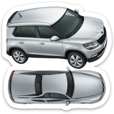 Make a car like Skoda laurin&klement sticker