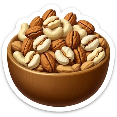 mixed nuts sticker